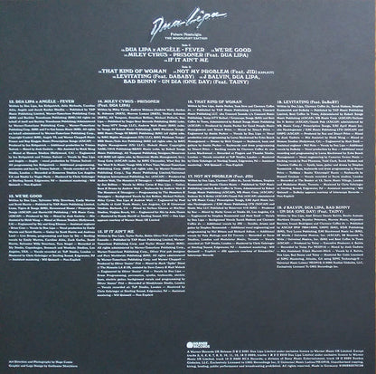 DUA LIPA - FUTURE NOSTALGIA DELUXE EDITION 2LPs VINILO