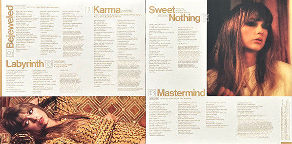 TAYLOR SWIFT - MIDNIGHTS SPECIAL EDITION JADE GREEN LP VINILO