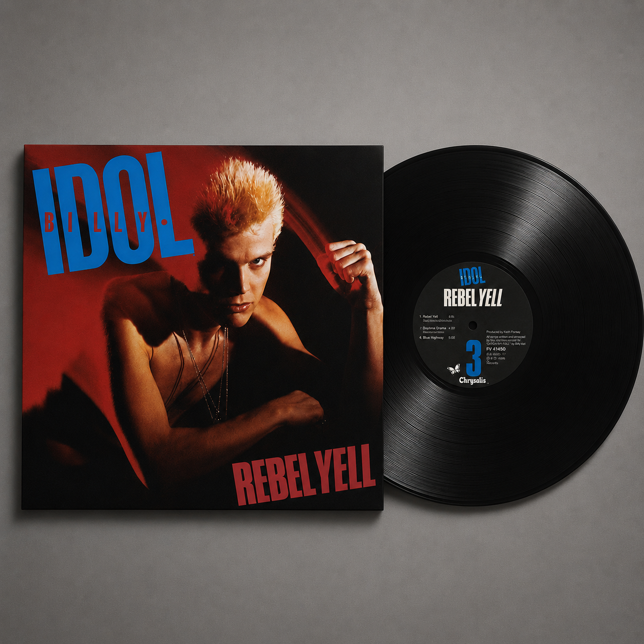 BILLY IDOL - REBEL YELL LP VINILO