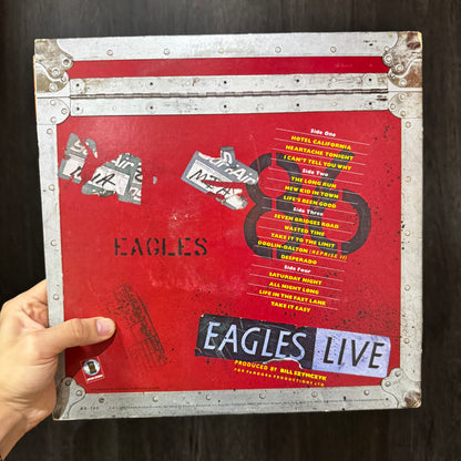 EAGLES - EAGLES LIVE 2LPs VINILO DE EPOCA