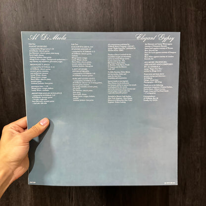 AL DI MEOLA - ELEGANT GYPSY VINILO JAPONES DE EPOCA