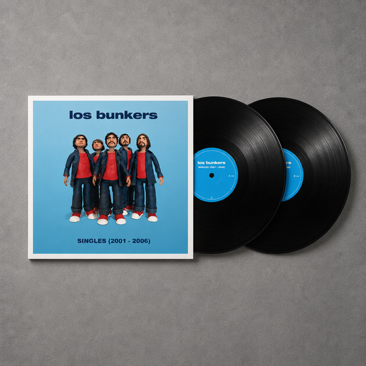 LOS BUNKERS - LOS SINGLES 2LPs