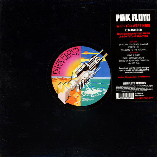PINK FLOYD - WISH YOU WERE HERE LP VINILO