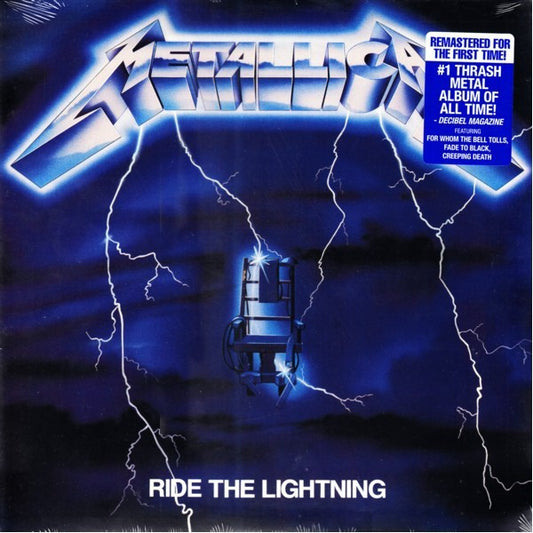 METALLICA - RIDE THE LIGHTNING LP VINILO