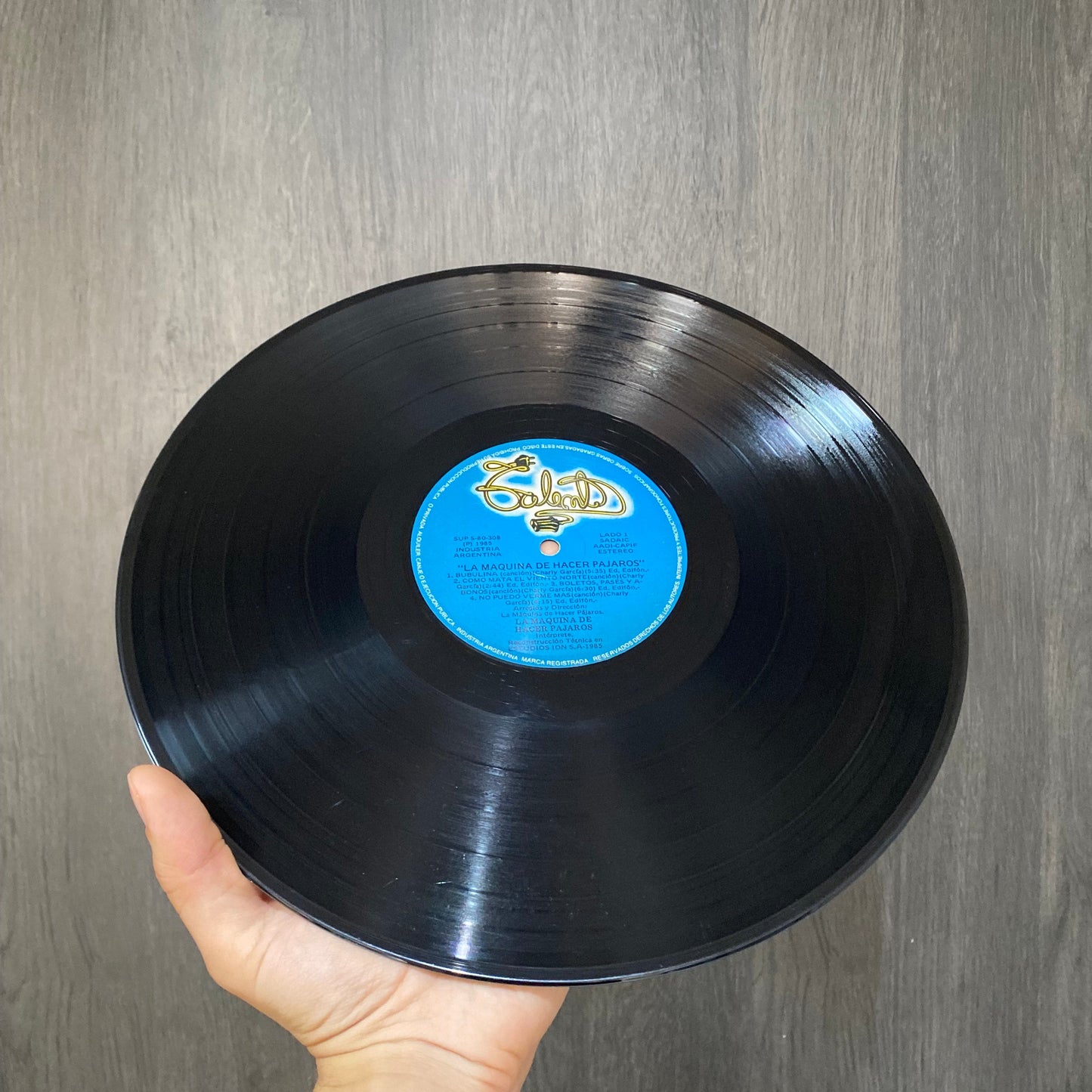 LA MAQUINA DE HACER PAJAROS VINILO EPOCA PRIMERA EDICION.