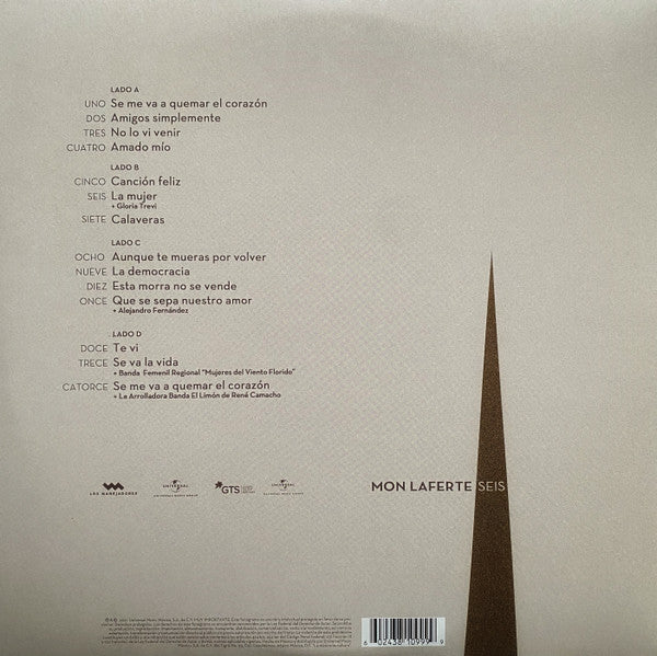 MON LAFERTE - SEIS 2LPs VINILO