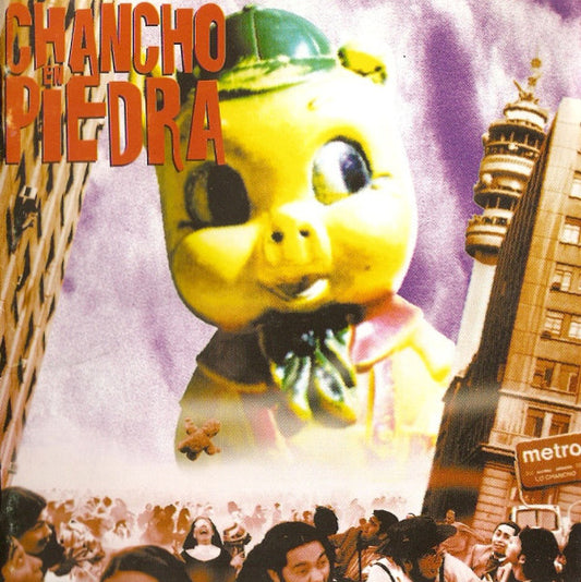 CHANCHO EN PIEDRA - PEOR ES MASCAR LAUCHAS LP VINILO