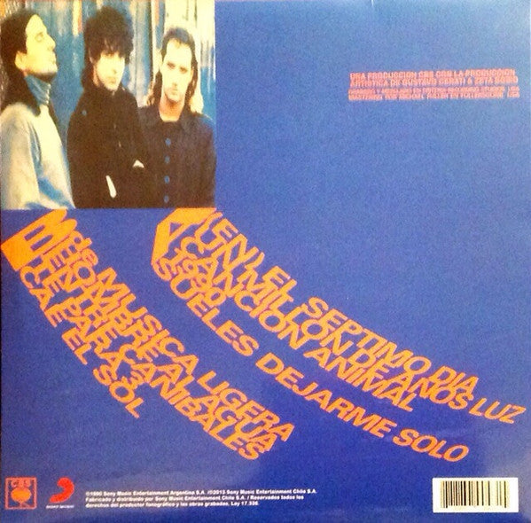 SODA STEREO - CANCION ANIMAL LP VINILO