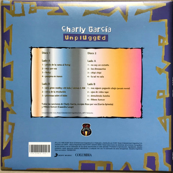 CHARLY GARCIA - HELLO! MTV UNPLUGGED 2LPs.