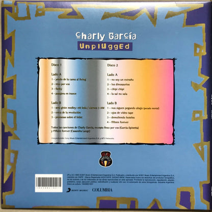 CHARLY GARCIA - HELLO! MTV UNPLUGGED 2LPs.
