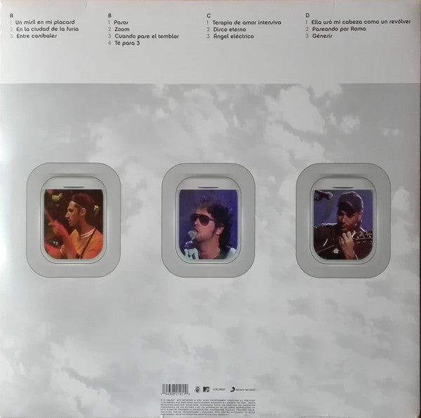 SODA STEREO - COMFORT Y MUSICA PARA VOLAR MTV UNPLUGGED 2LP VINILO