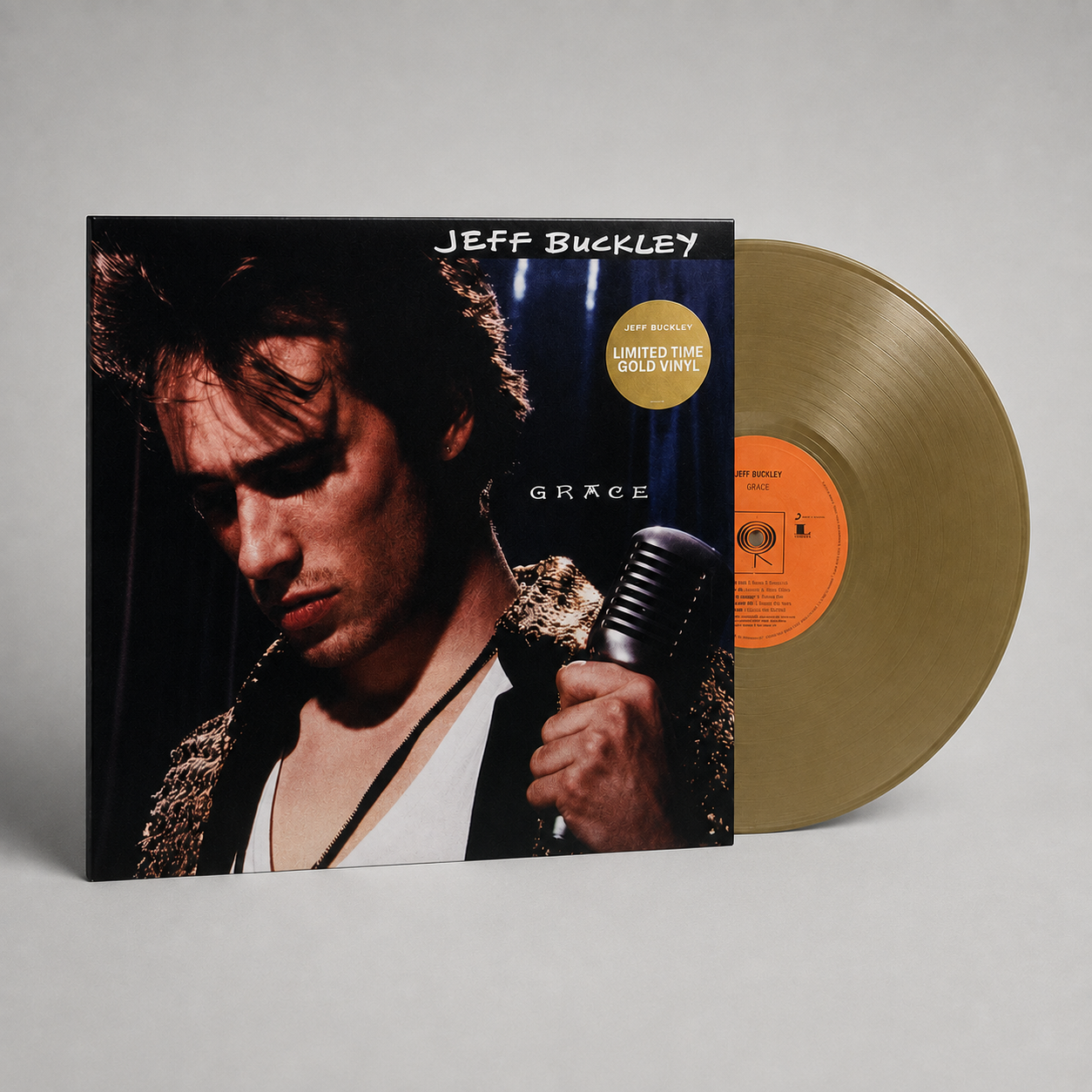 JEFF BUCKLEY - GRACE LIMITED EDITION GOLD LP VINILO