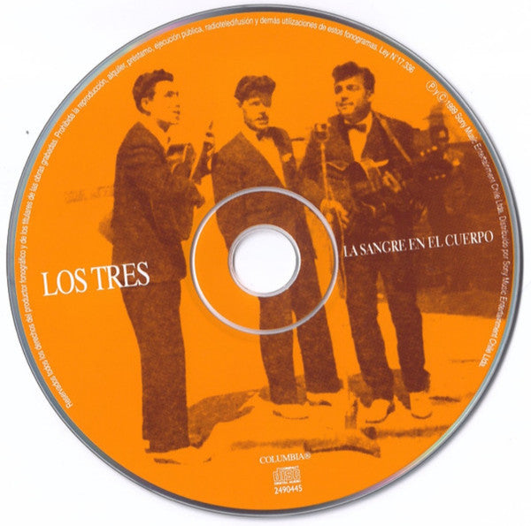 LOS TRES - LA SANGRE EN EL CUERPO CD