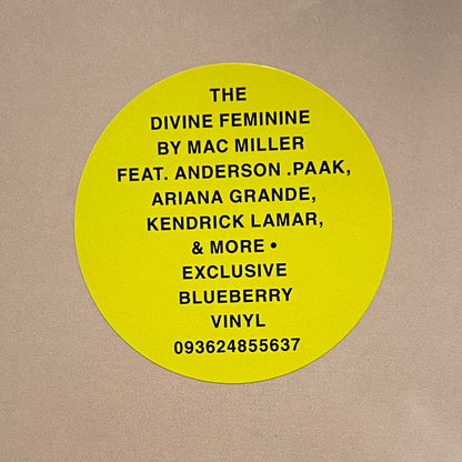 MAC MILLER - THE DIVINE FEMENINE 2LPs EDICION LIMITADA BLUEBERRY VINILO
