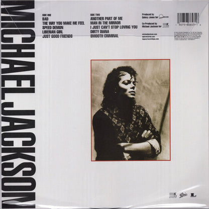 MICHAEL JACKSON  - BAD LP PICTURE DISC LIMITED EDITION