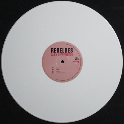 ALEX ANWANDTER - REBELDES LP VINILO EDICION LIMITADA COLOR BLANCO