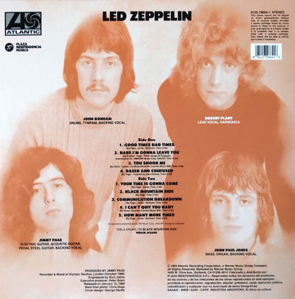 LED ZEPPELIN - LED ZEPPELIN LP VINILO