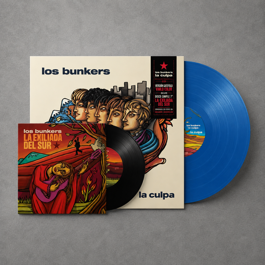 LOS BUNKERS - LA CULPA + SINGLE (LANZAMIENTO DIA DEL VINILO)