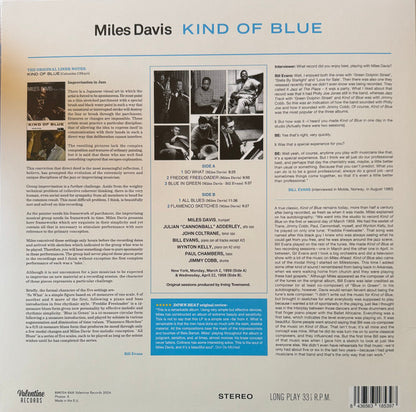 MILES DAVIS - KIND OF BLUE LP