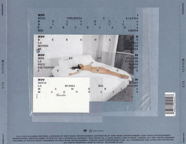 ROSALIA - LUX CD NUEVO