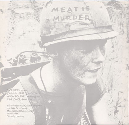 THE SMITHS - MEAT IS MURDER LP.