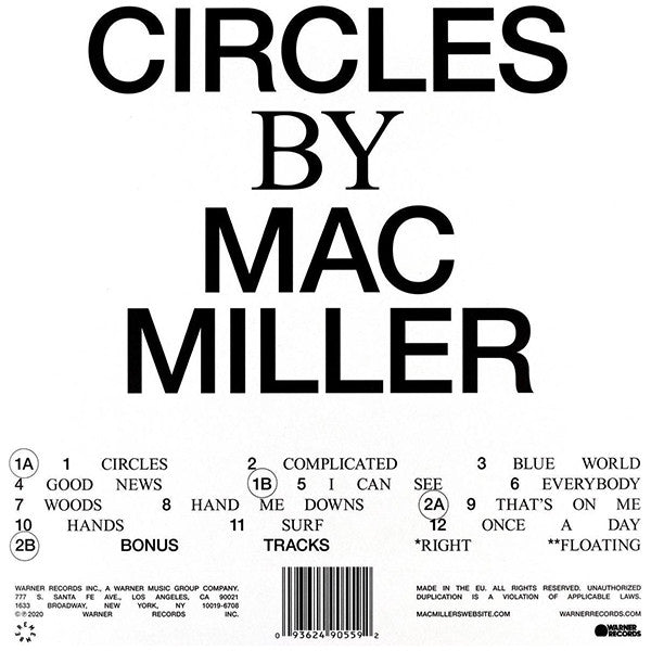 MAC MILLER - CIRCLES 2LPs.