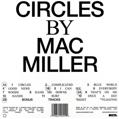 MAC MILLER - CIRCLES 2LPs.