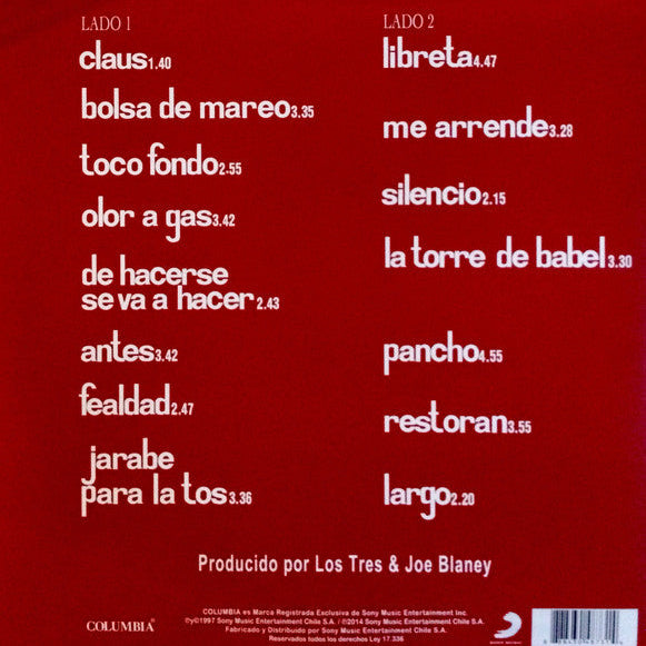 LOS TRES - FOME LP VINILO EDICION LIMITADA.