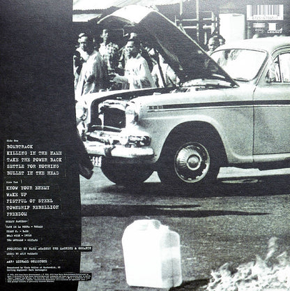 RAGE AGAINST THE MACHINE - RAGE AGAINST THE MACHINE 20TH ANNIVERSARY LP VINILO