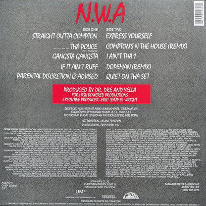 N.W.A - STRAIGHT OUTTA COMPTON LP