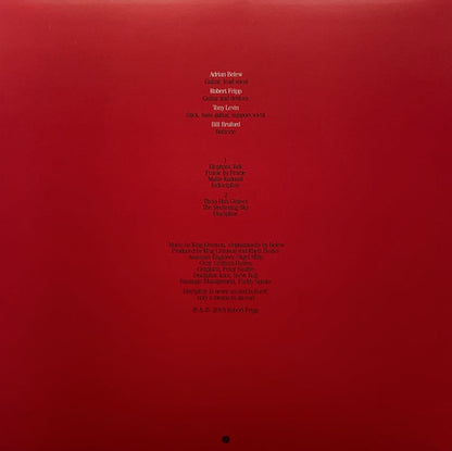 KING CRIMSON - DISCIPLINE LP VINILO 40th ANIVERSARIO STEVEN WILSON MIX