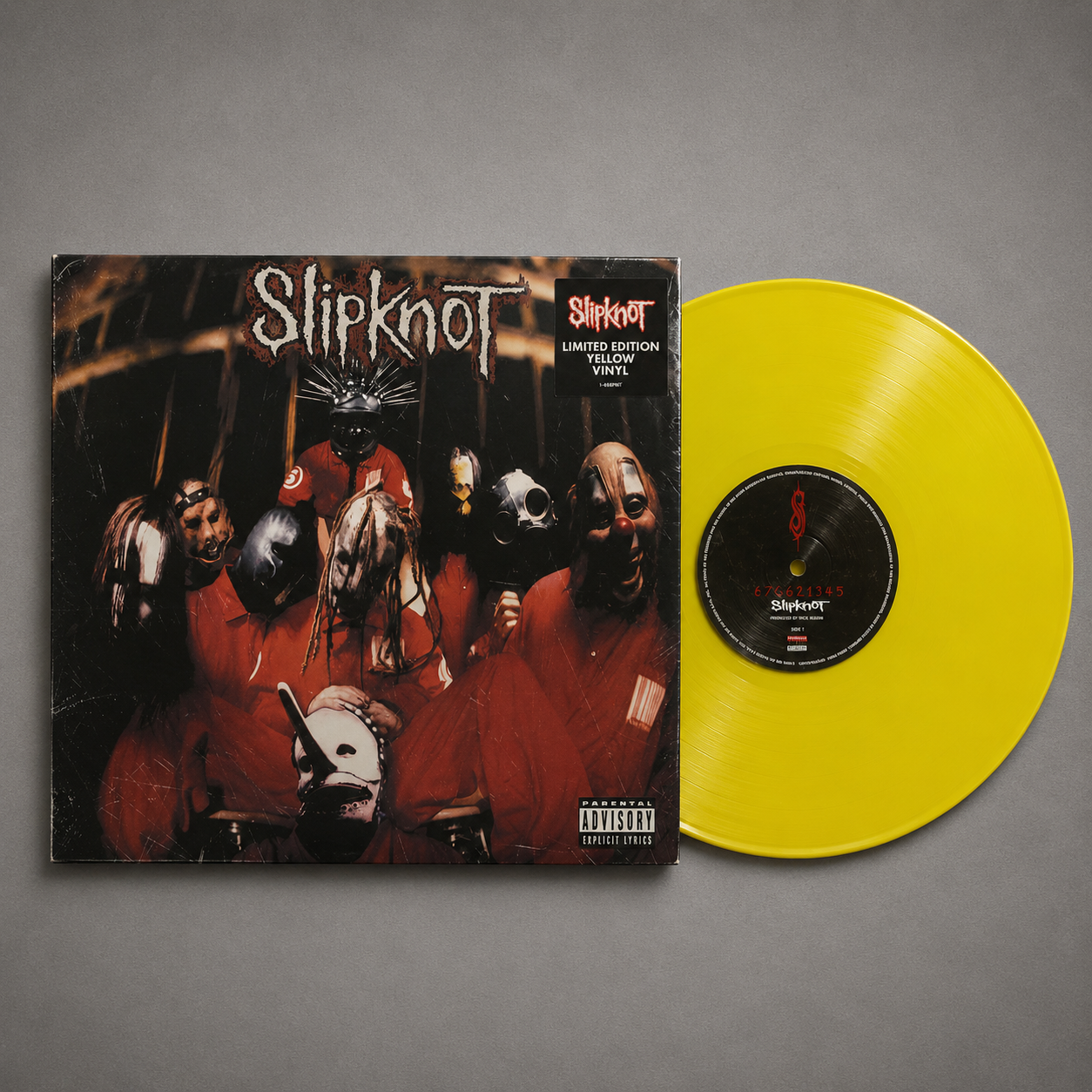 SLIPKNOT - SLIPKNOT LP VINILO LIMITED EDITION LEMON COLOR