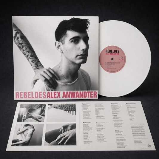 ALEX ANWANDTER - REBELDES LP VINILO EDICION LIMITADA COLOR BLANCO