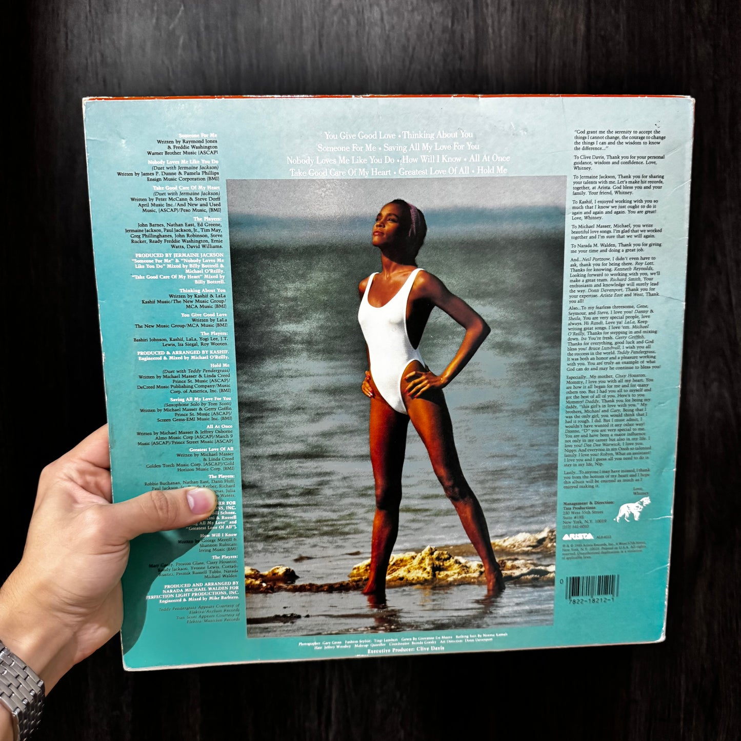 WHITNEY HOUSTON LP VINILO DE EPOCA