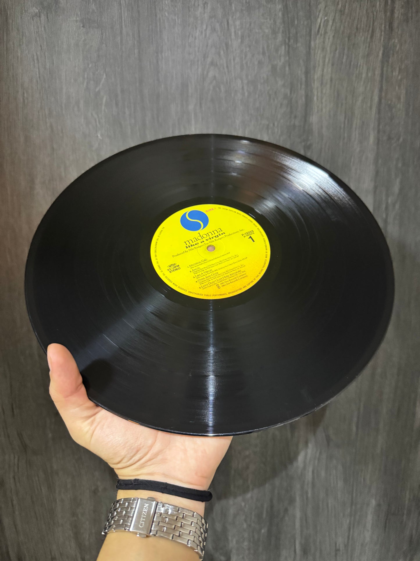 MADONNA - LIKE A VIRGIN LP EDICION JAPONESA