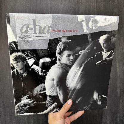 A-HA - HUNTING HIGH AND LOW LP EDICION JAPONESA