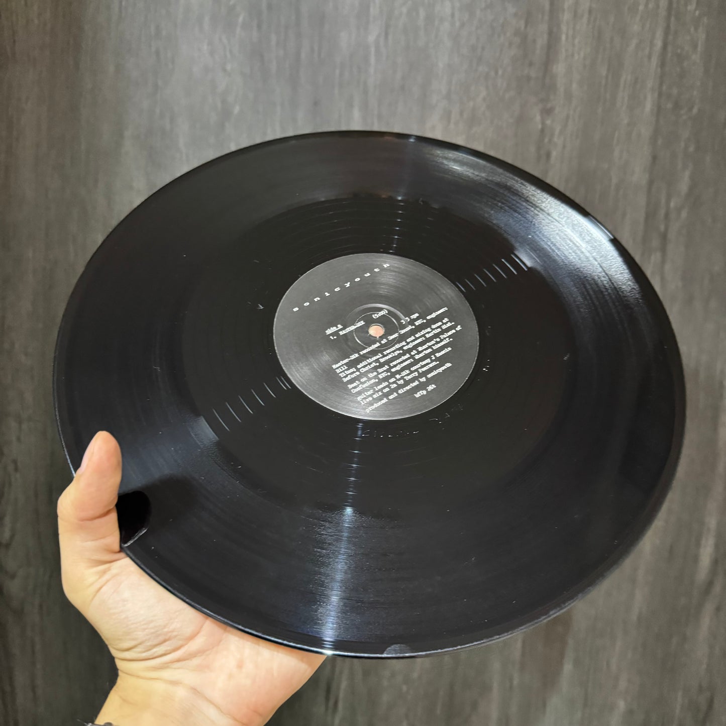 SONIC YOUTH - MASTER=DIK / BEAT ON THE BRAT SINGLE DE EPOCA