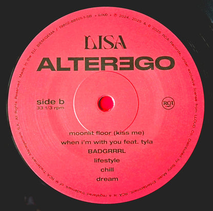 LISA - ALTER EGO LP BLACK MARBLED EDITION