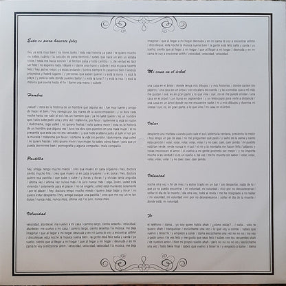 JORGE GONZALEZ - JORGE GONZALEZ LP VINILO