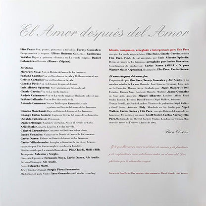 FITO PAEZ - EL AMOR DESPUES DEL AMOR 2LPs