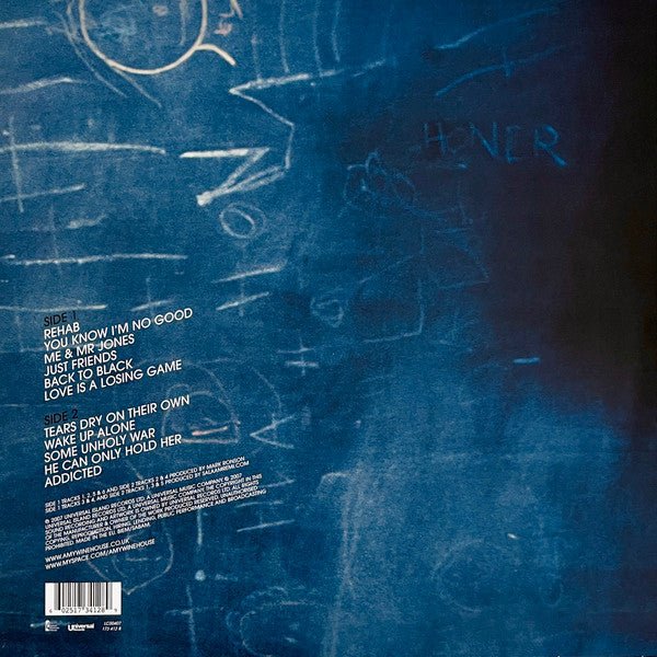 AMY WINEHOUSE - BACK TO BLACK LP VINILO