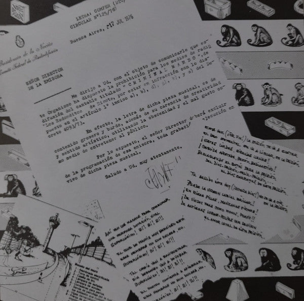 GULP - PATRICIO REY Y SUS REDONDITOS DE RICOTA LP VINILO
