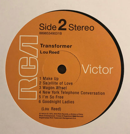 LOU REED - TRANSFORMER LP VINILO