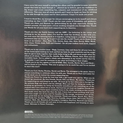 DUA LIPA - FUTURE NOSTALGIA LP VINILO