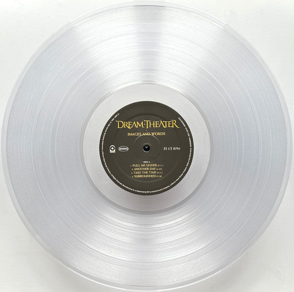 DREAM THEATER - IMAGES AND WORDS LP VINILO LIMITED EDITION CLEAR / TRANSPARENTE