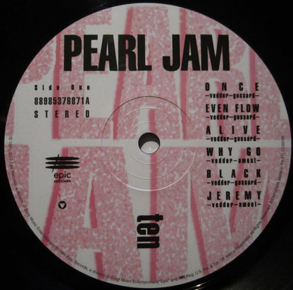 PEARL JAM - TEN LP VINILO