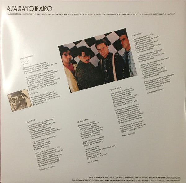 APARATO RARO LP VINILO EDICION LIMITADA