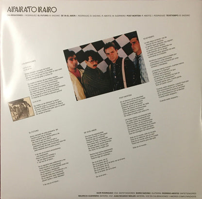 APARATO RARO LP VINILO EDICION LIMITADA