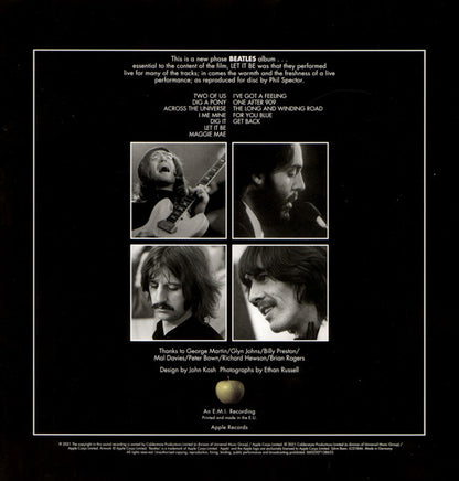 THE BEATLES - LET IT BE LP VINILO