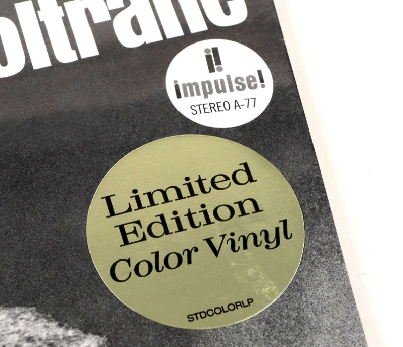 JOHN COLTRANE - A LOVE SUPREME LP LIMITED EDITION COLOR VINYL